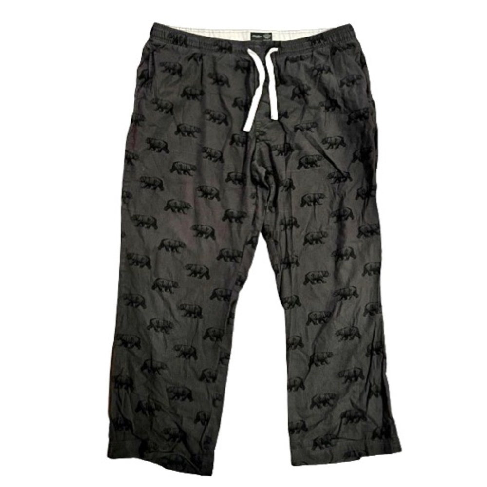 Eddie Bauer grizzly bear pajama pants/bottoms, XL